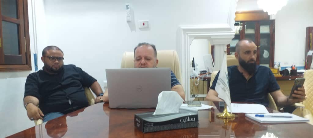 مدير عام المركز يجتمع بمدراء فروع المركز