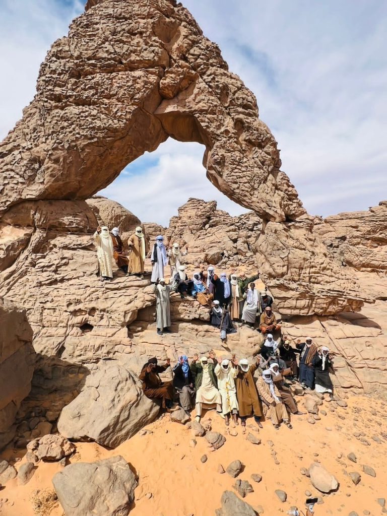 فريق ايتران للمغامرات و الاستكشاف بالتعاون مع مكتب مركز المعلومات غات ينظمان الرحلة السياحية الثانية